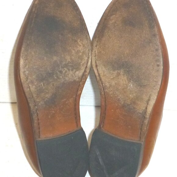 Allen Edmonds Lake Forest Men's Leather Shoes Size: 9 EEE Brown PLEASE READ - Picture 3 of 12